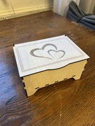 Pudełko na prezent ze sklejki dla Mamy, Babci i Żony, grawer gratis.