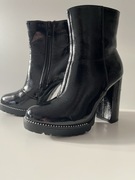 Botki lakierki Day vine roz 37