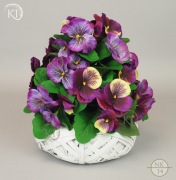 Stroik, Dekoracja,   Bratki 