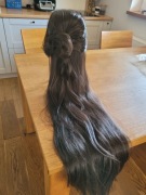 Peruka czarna długa Xie Lian Shen Qingqiu