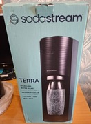 Saturator Soda Stream Terra czarny+butelka +gaz