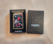 Oryginalna zapalniczka ZIPPO - Red & White Cardinal Bird Exclusive