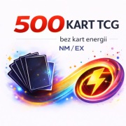 500 kart Pokemon TCG bez energii NM/EX duży zestaw bulk
