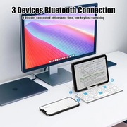 MINI KLAWIATURA SKŁADANA BEZPRZEWODOWA PODSTAWKA NA TELEFON TABLET HIT!