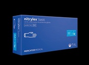 RĘKAWICZKI Nitrylowe Niebieskie M L 100 SZT