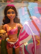 Lalka Barbie Malibu plażowa surferka made to move