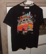 T-Shirt z kolorowym autkiem cyrkonie holo roz .M/L MISS KISS