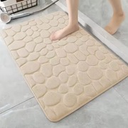 Dywanik łazienkowy beżowy