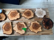 Plaster drewna UNIKAT żywica deska serwowania