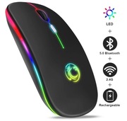 Bezprzewodowa mysz led wi-fi bluetooth