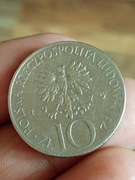 Sprzedam monete 10 zl 1975 Adam mickiewicz