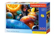 puzzle 300 el. Planety i ich księżyce Castorland B-030262