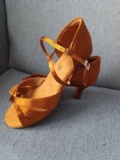 Buty do tańca latynoskiego nowe 39 + szczoteczka do czyszczenia butów 