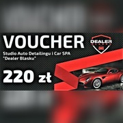 VOUCHER UPOMINKOWY,PIELĘGNACJA AUTA DETAILING SPA