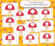 Pomoce edukacyjne, dydaktyczne kształty, jesień plik PDF