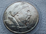 10 zł Sobieski 1933r  Ag, oryginał, 