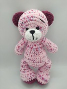 Miś na szydełku handemade 