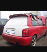 Klapa tylna Micra K11 laminat włókno szklane kjs trackday