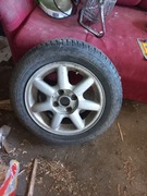 4 felgi aluminiowe et45 z oponami vw golf 2, golf 3, polo