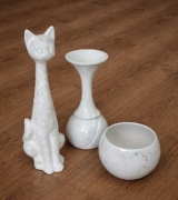 Zestaw dekoracyjny – marmurkowa ceramika