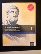 Ponad słowami 1, 1 Część. Podręcznik - stan bardzo dobry