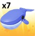 7x Blue Whale | Adopt Me | Roblox
