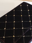 Torebka vintage Andre Collin złote aksamit unikat