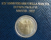 WATYKAN 2022 2 EURO OKOL.  UNC !!!!!!!!!!