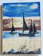 Kafel. Majolika Werner Meschede, Karlsruhe, lata 60 ubiegłego wieku