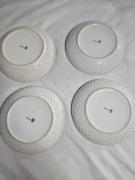 DOWAN zestaw 4 głębokich talerzy/misek boho styl