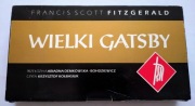 Wielki Gatsby. F.S. Fitzgerald. Audiobook na 4 audio kasetach