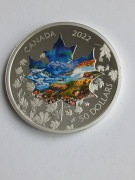 GERMANIA MINT CANADIAN COLLAGE 3 oz. Ag. 2022 KANADA