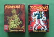 Zombiaki I + II gra karciana [stan idealny zestaw]