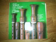 Vivaldi,Handel na flet prosty. Laszlo Czidra  4LP.   NM