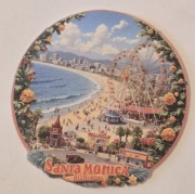 Magnes na lodówkę akrylowy SANTA MONICA(42) 