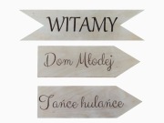 Tabliczki weselne, cena za sztukę. Możliwość wykonania innych tabliczek.