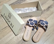 Klapki na lato Lasocki rozm. 36/35. Nowe.