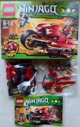 LEGO Ninjago 9441 kpl figurki instrukcja pudełko