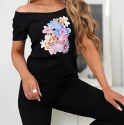 Nowy modelujący komplet legginsy i bluzka, Laki, rozmiar uniwersalny