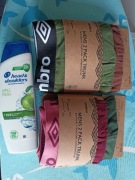 Bokserki męskie Umbro r.L 2xdwupak szampon Head&shoulders gratis 