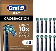 Końcówki do szczoteczki ORAL- B Pro Cross Action 10 sztuk CZARNY