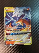 Karta pokemon Reschiram and Charizard 