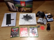 Konsola Xbox One X edycja limitowana Gears Od War 1TB, Pady z efektem HALLa