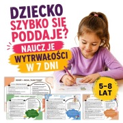 Karty pracy PDF dla dzieci 5–8 lat wytrwałość kończenie zadań koncentracja