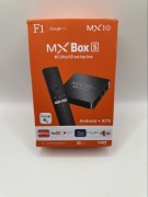 odtwarzacz multimedialny MX10 F1 4K Ultra HD na systemie Android TV.
