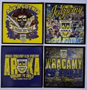 Vlepki ARKA GDYNIA, Cracovia, Lech, KSZO, Gryf Wej, Gwardia Kosz # 129