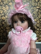 Lalka typu reborn 52 cm w róże