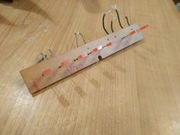 Wzmacniacz UNITRA WS 4421 4422 płytka LED wskaźnik załączonych funkcji