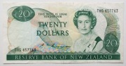 Banknot Nowa Zelandia 20 dolarów 1981 P.173b Rzadki