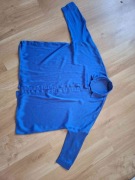 Niebieska lekka prześwitująca lekko koszula stradivarius oversize S